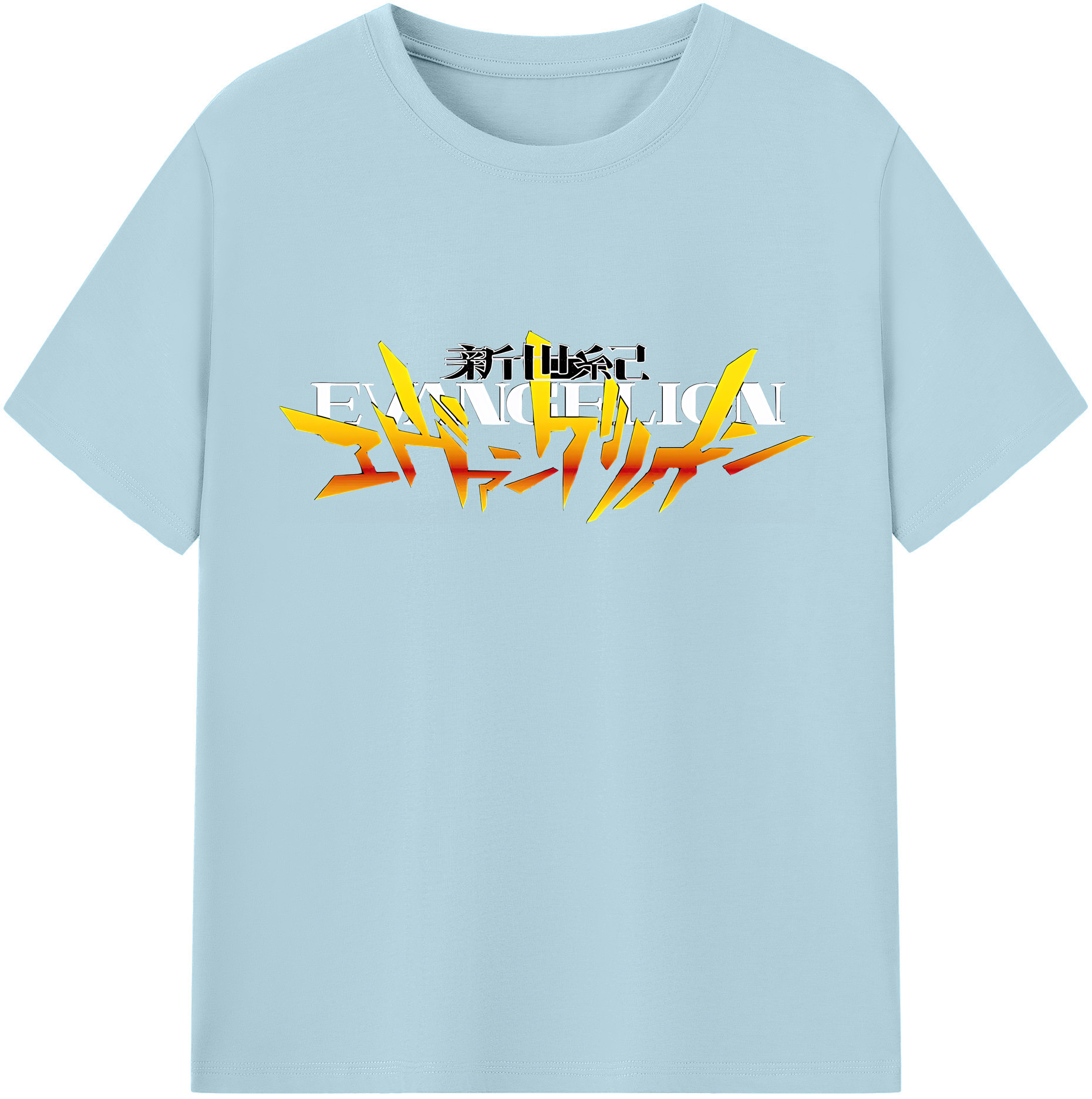 （画像用） EVA 新世紀エヴァンゲリオン 綿100％半袖Tシャツ（フロントプリント）